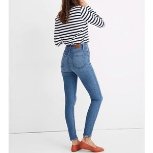 11" High-Rise Skinny Jeans in Maricopa Madewell